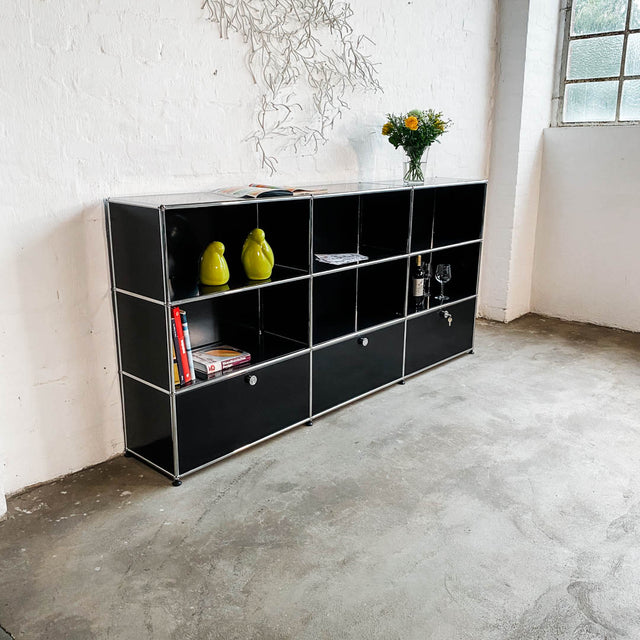 USM Haller - Regal - schwarz