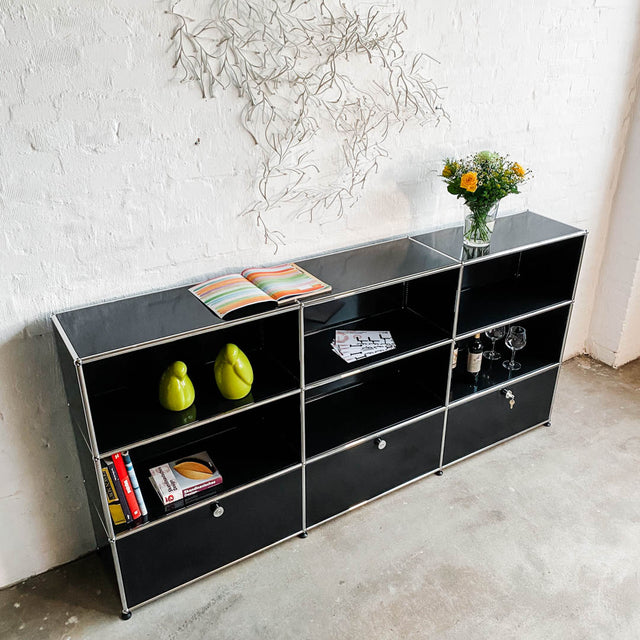 USM Haller - Regal - schwarz