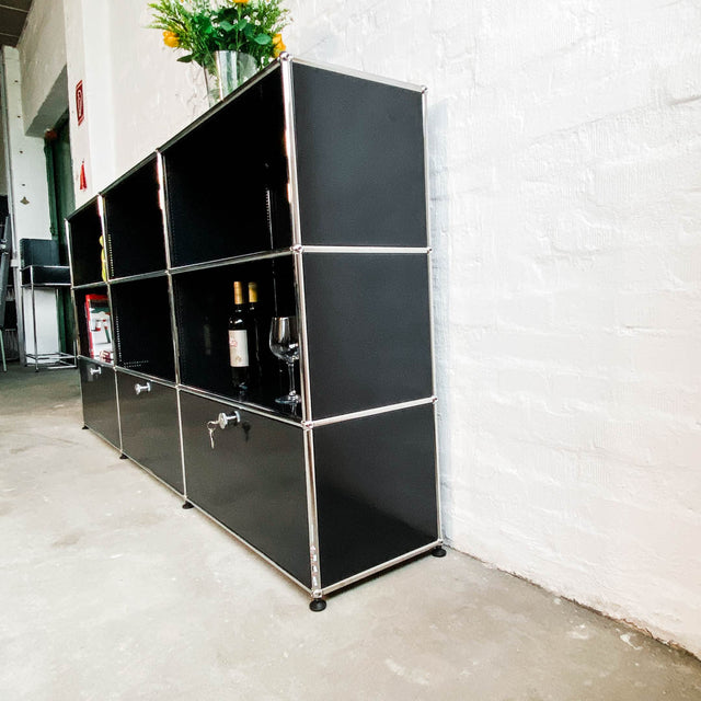 USM Haller - Regal - schwarz