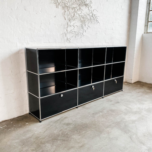 USM Haller - Regal - schwarz