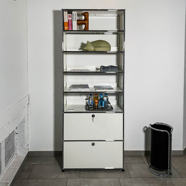 USM Haller - Bücherregal - weiß