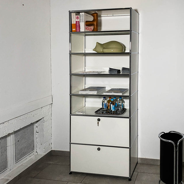 USM Haller - Bücherregal - weiß