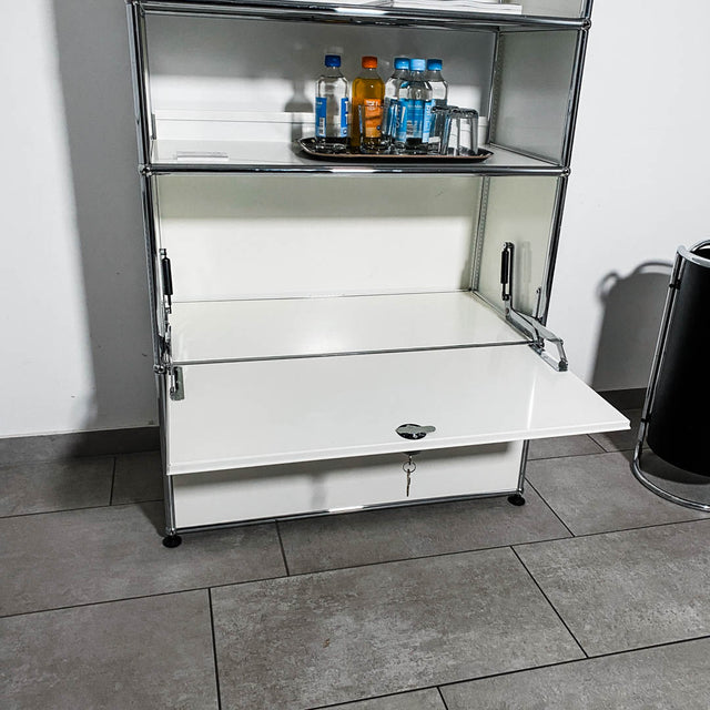 USM Haller - Bücherregal - weiß