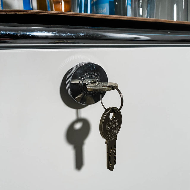 USM Haller - Bücherregal - weiß