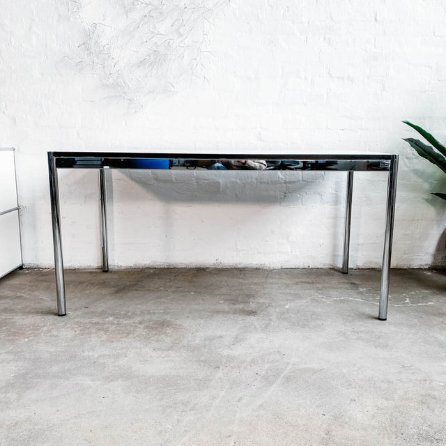 USM Haller - Tisch - perlgrau alumatt - 150 x 75 cm - guter gebrauchter Zustand