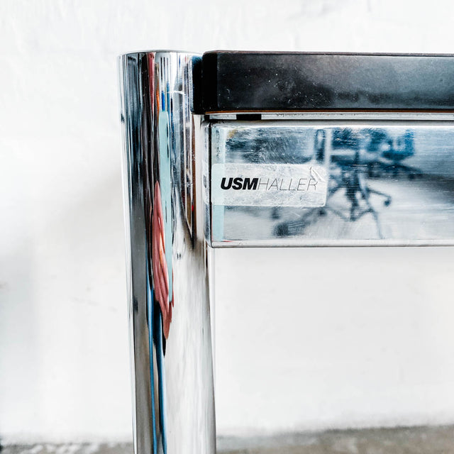 USM Haller - Tisch - perlgrau alumatt - 150 x 80 cm - guter gebrauchter Zustand