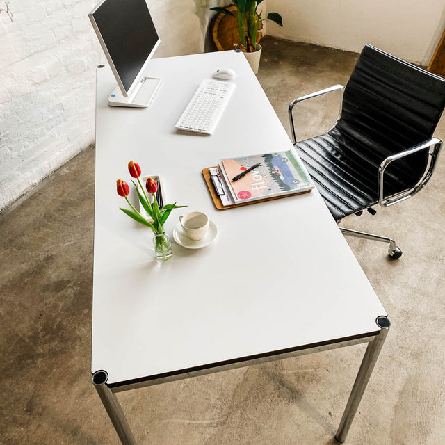 USM Haller Tisch perlgrau - 175 x 75 cm