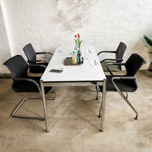 USM Haller Tisch perlgrau - 175 x 75 cm