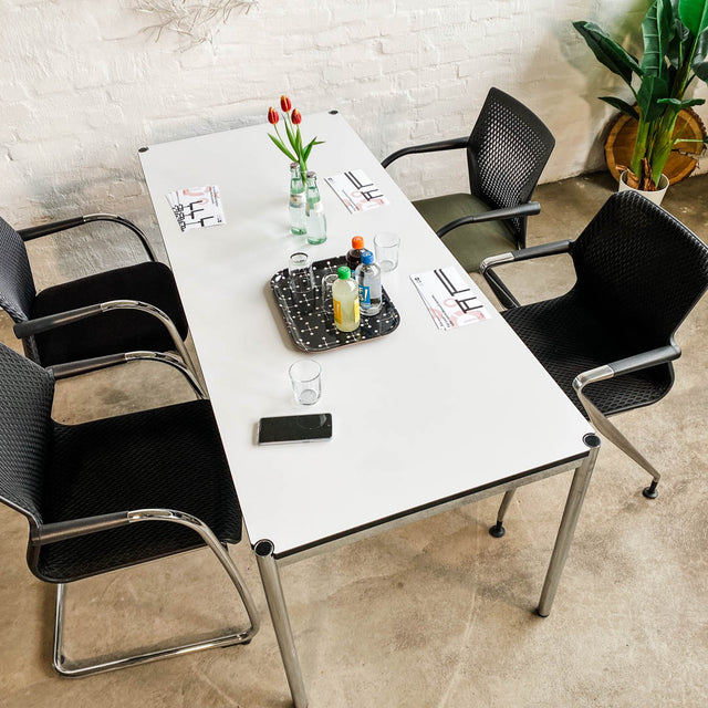 USM Haller Tisch perlgrau - 175 x 75 cm