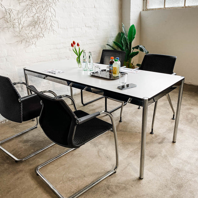 USM Haller Tisch perlgrau - 175 x 75 cm