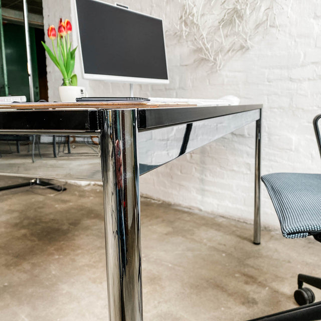 USM Haller Tisch Fenix - weiß - 150 x 75 cm - gebrauchte TOP Qualität