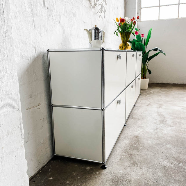 USM Haller - Sideboard - weiß - 3x2 - gebrauchte TOP Qualität