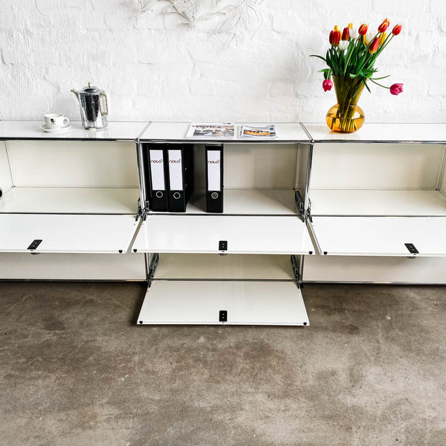 USM Haller - Sideboard - weiß - 3x2 - gebrauchte TOP Qualität