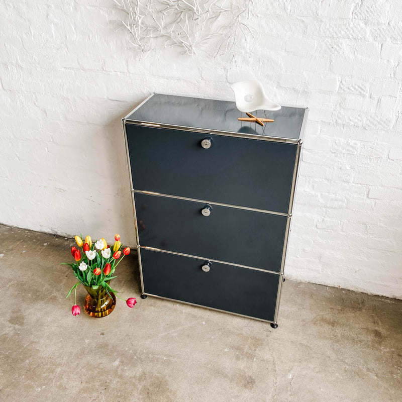 USM Haller - Highboard - anthrazitgrau