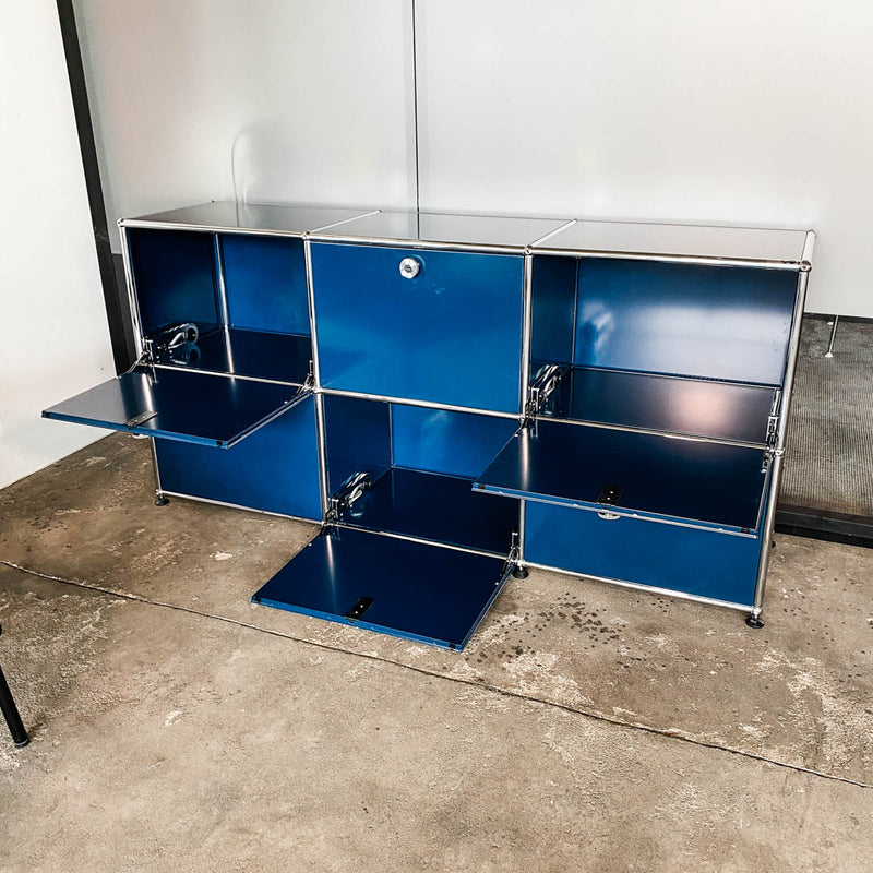 USM Haller - Sideboard - Stahlblau - Top Zustand