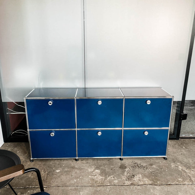 USM Haller - Sideboard - Stahlblau - Top Zustand