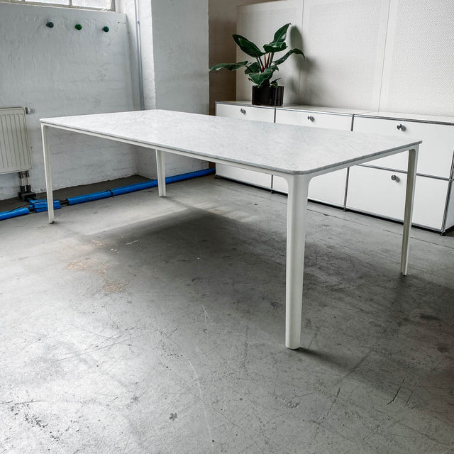 Vitra - Plate Dining Table - Marmor weiß