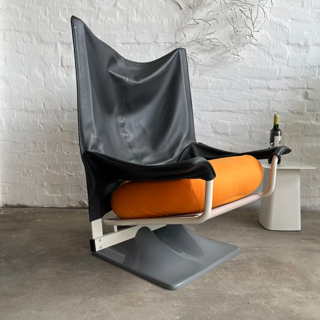 Cassina - Sessel Aeo - schwarz/grau - Top Zustand