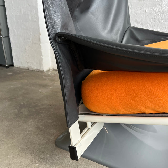 Cassina - Sessel Aeo - schwarz/grau - Top Zustand