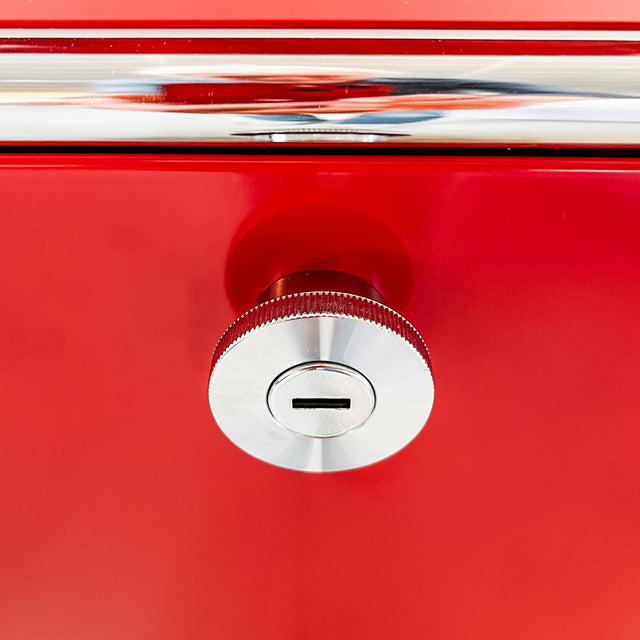 USM Haller - Highboard - rubinrot - TOP Zustand!