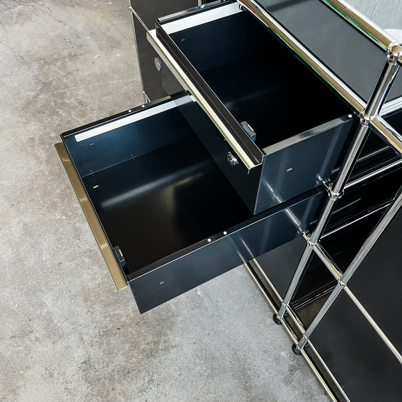 USM Haller - Sideboard - schwarz