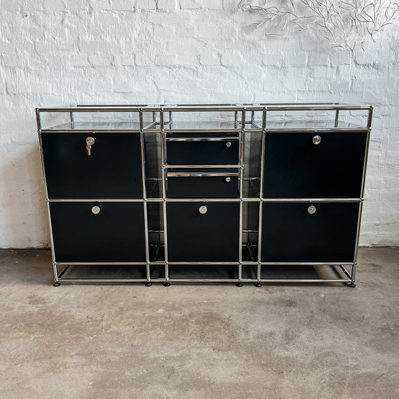 USM Haller - Sideboard - schwarz