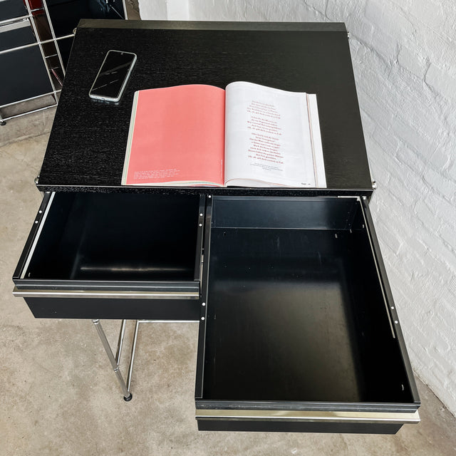 USM Haller - Stehpult - schwarz - 2 Schubladen - gebrauchter TOP Zustand