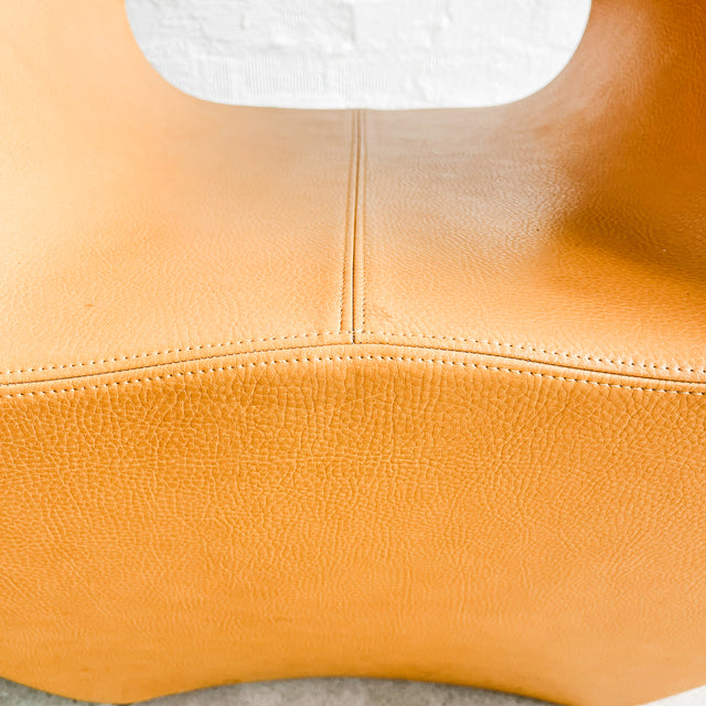 Moroso - Victoria and Albert Sessel - Leder gelb