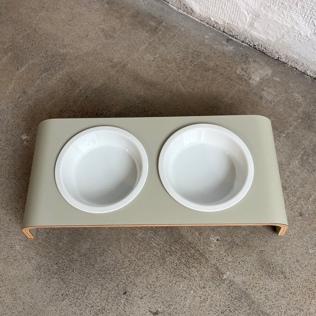 dogBar® - Classic Hundenapf small - salbei - Porzellan