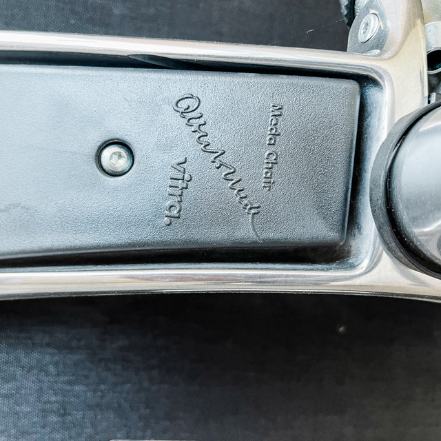 Vitra - Meda Chair - Konferenzsessel - schwarz