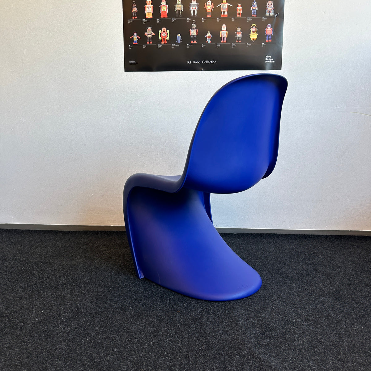 Vitra Panton Chair - Kunststoff - Blau - Verner Panton - Designikone!