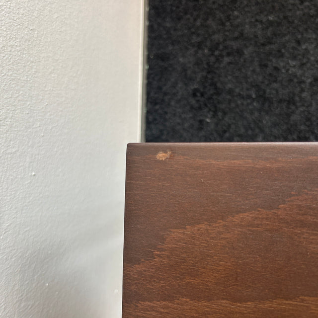 La Palma - Cuba Stuhl - Mattverchromt/Nussbaum gebeizt