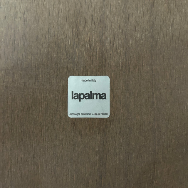 La Palma - Cuba Stuhl - Mattverchromt/Nussbaum gebeizt