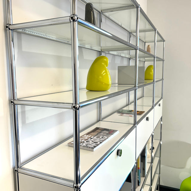 USM Haller - Regalwand/Bücherregal - Weiß