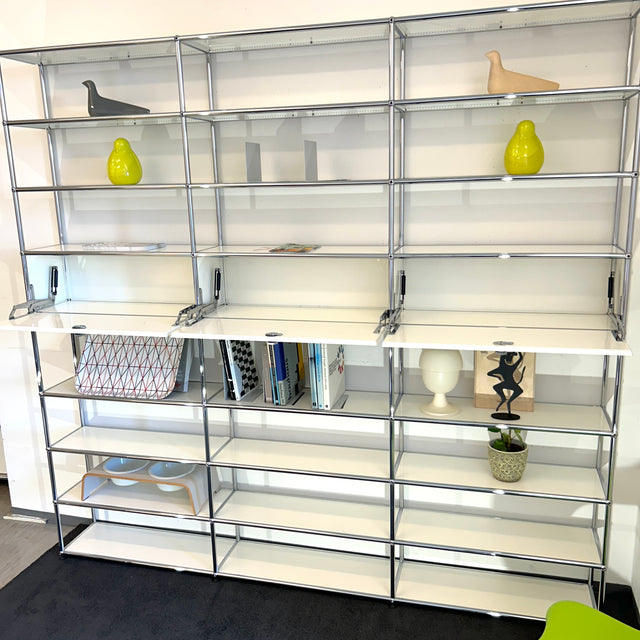 USM Haller - Regalwand/Bücherregal - Weiß