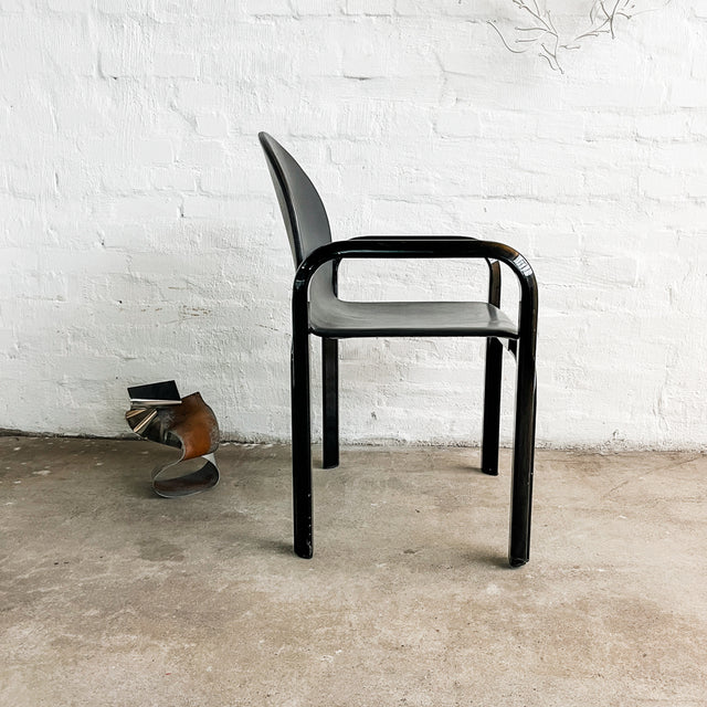 Knoll International - Orsay - Armlehnenstuhl - Gae Aulenti - Schwarz