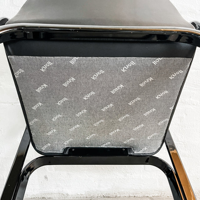 Knoll International - Orsay - Armlehnenstuhl - Gae Aulenti - Schwarz