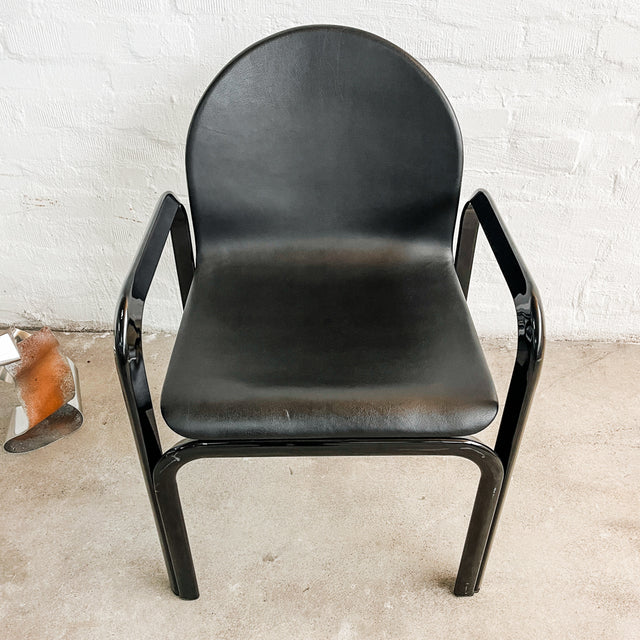 Knoll International - Orsay - Armlehnenstuhl - Gae Aulenti - Schwarz