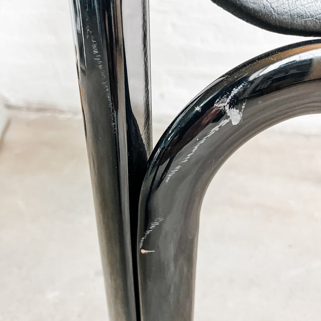 Knoll International - Orsay - Armlehnenstuhl - Gae Aulenti - Schwarz