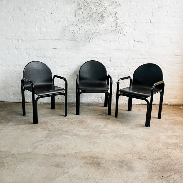 Knoll International - Orsay - Armlehnenstuhl - Gae Aulenti - Schwarz