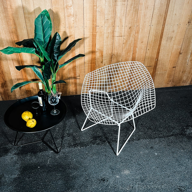 Knoll International - Diamond Chair Outdoor - Sessel - Weiß