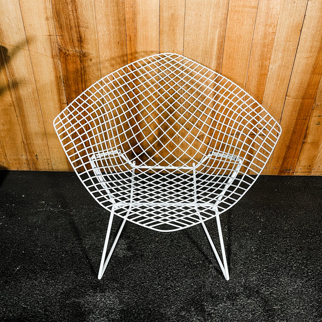 Knoll International - Diamond Chair Outdoor - Sessel - Weiß