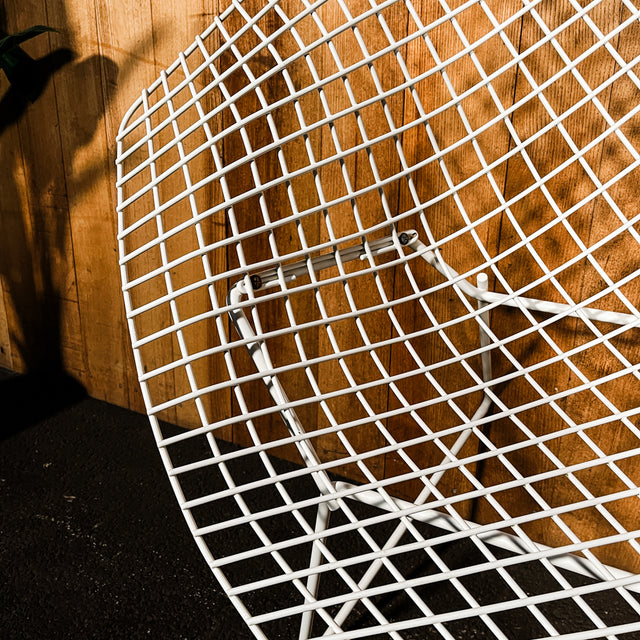 Knoll International - Diamond Chair Outdoor - Sessel - Weiß