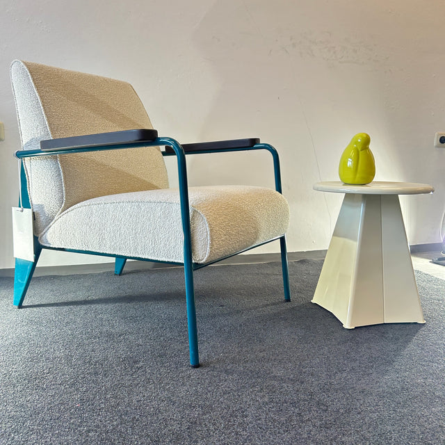 Vitra - Fauteuil de Salon - Sessel - Crème/türkis - TOP Zustand!