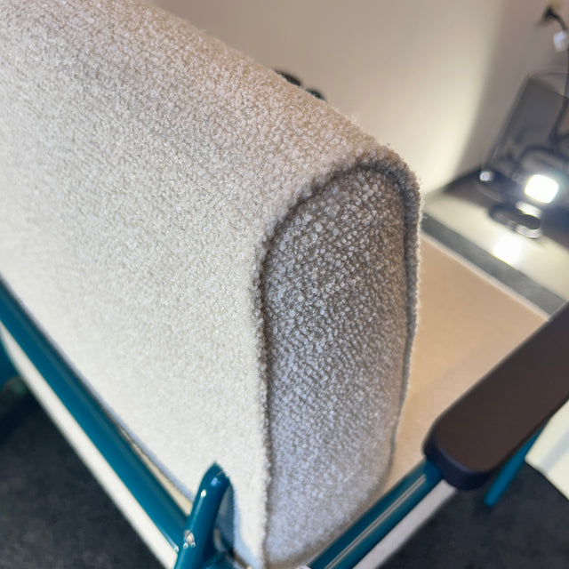 Vitra - Fauteuil de Salon - Sessel - Crème/türkis - TOP Zustand!