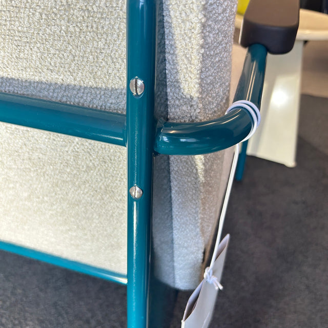 Vitra - Fauteuil de Salon - Sessel - Crème/türkis - TOP Zustand!