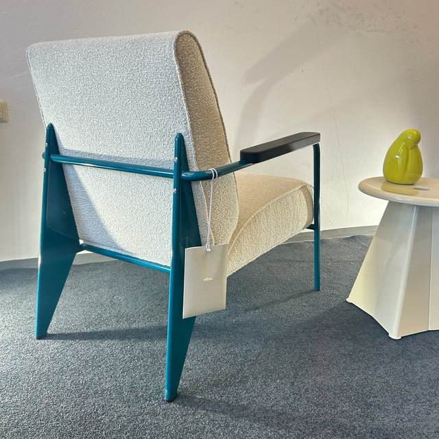 Vitra - Fauteuil de Salon - Sessel - Crème/türkis - TOP Zustand!