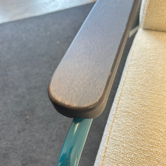 Vitra - Fauteuil de Salon - Sessel - Crème/türkis - TOP Zustand!