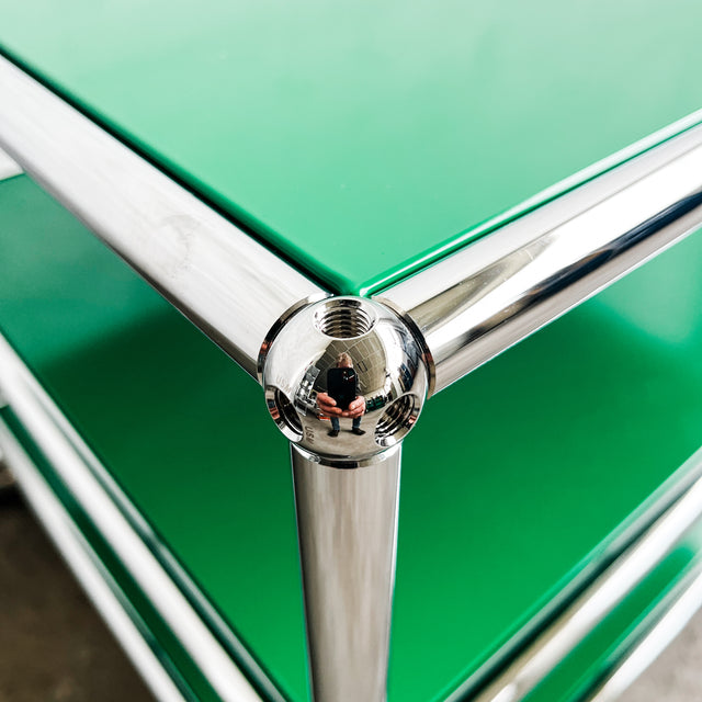 USM Haller - Beistelltisch - Grün - 3 Ebenen - TOP Zustand