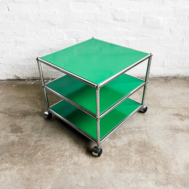 USM Haller - Beistelltisch - Grün - 3 Ebenen - TOP Zustand